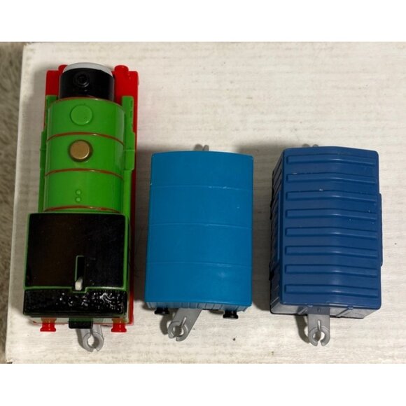 Thomas & Friends Trackmaster Percy Train Engine Ice Cream, Brendam Bay Cars 2013 - Picture 7 of 15